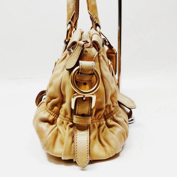 RARE PRADA LEATHER BAG - Picture 2 of 4